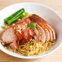 บะหมี่เป็ด หมูแดง