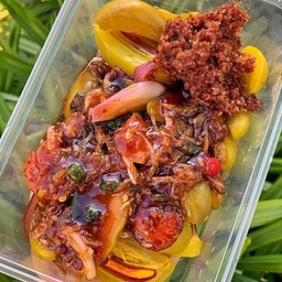 รวมผลไม้ดองราด น้ำปลาหวาน+กะปิหวาน+พริกเกลือ