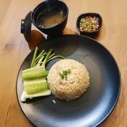 ข้าวผัดหมูหัน