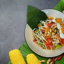 ตำไทยไข่เค็ม