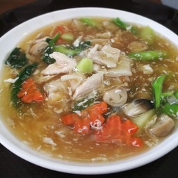 ราดหน้า หมู,ไก่ (เล็ก)