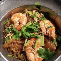 กุ้งอบวุ้นเส้น