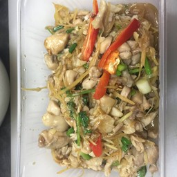 ไก่ผัดขิงสูตรเด็ด