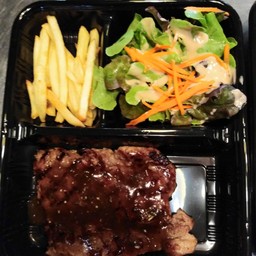 สเต๊กหมูสันคอ