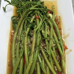 ยอดกระเฉดไฟแดง (เฉพาะยอด)