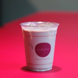 ICED HOJICHA LATTE