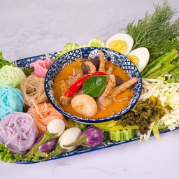 ขนมจีนน้ำยาปูดาวหาง