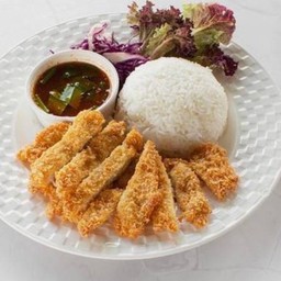 ข้าวไก่ทอดเทอริยากิ