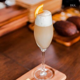 Vanilla citrus latte