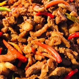 ข้างแกงปักษ์ใต้หมูย่างเมืองตรัง