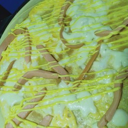 ไข่ไก่ ไส้กรอก ชีส  มายองเนสชีส