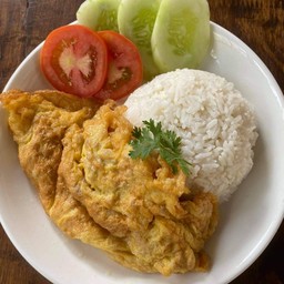 ข้าวไข่เจียวหมูสับ