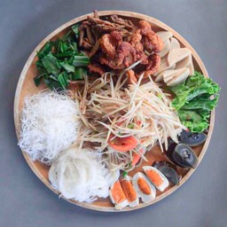 ตำถาดปูปลาร้า