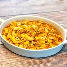 ผัดมักกะโรนีหมูสับ