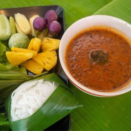 ขนมจีนน้ำพริกหวาน