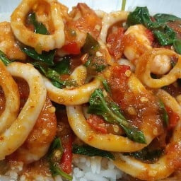 ข้าวผัด  & กะเพรา  & สปาเก็ตตี้