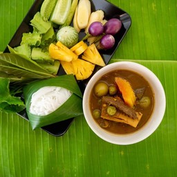 ขนมจีนแกงไตปลา