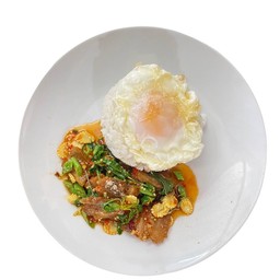 ข้าวกะเพราหมูกรอบ
