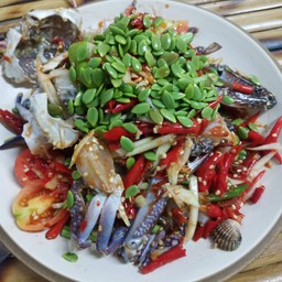 ตำปูม้าสด