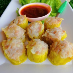 ขนมจีบหมูล้วนเนื้อแน่น