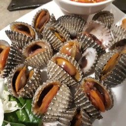 หอยแครงเผา