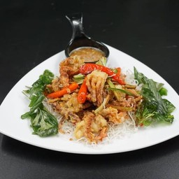 ปูนิ่มผัดพริกเกลือ