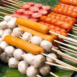 เบ้นลูกชิ้นทอด