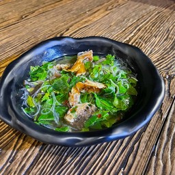 แกงผักหวาน ปลาช่อนแห้ง