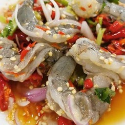 ยำกุ้งสด