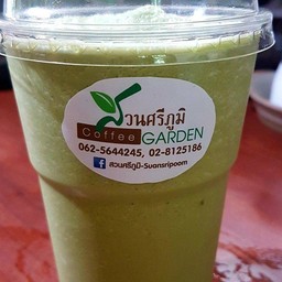 ชาเขียวนมปั่นมะพร้าว