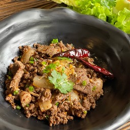 ลาบหมูคั่ว