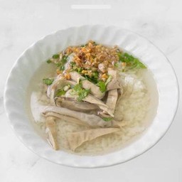 ข้าวต้มทรงเครื่องกระเพาะหมู