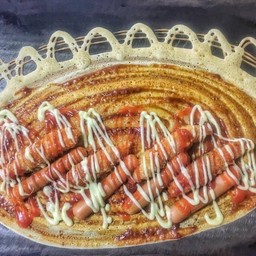 พิซซ่าไก่ฮ็อตดอก(ไซส์ปกติ)