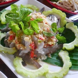 กุ้งแช่น้ำปลา