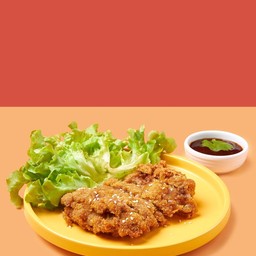 ไก่ทอดซอสน้ำตก