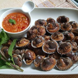 หอยแครงลวก