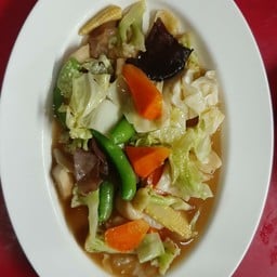 ผัดผักรวมนำมันหอย