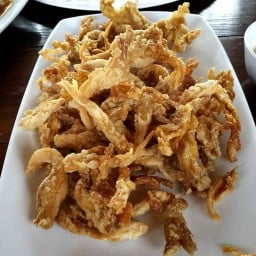 เห็ดนางฟ้าทอดกรอบ