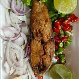 ปล่าเค็มทอด ยำ