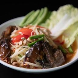 ส้มตำปูนิ่มดอง