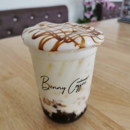 นมสดบราวชูก้าไข่มุกบุก