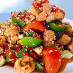 ตำแตงแคปหมู