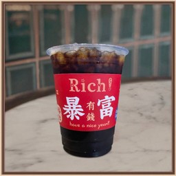 โอเลี้ยง|traditional black coffee|乌凉(แก้ว)