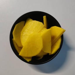 ดันมูจี 1กิโล 단무지1 Kg Pickled radish yellow color