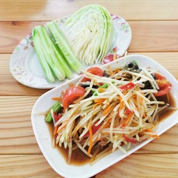 ส้มตำปูปลาร้า