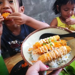 ข้าวหน้า กุ้งทอด - Shrimp Tempura rice bowl