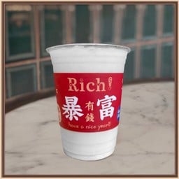 เห่งหยิ่ง|Chinese almond milk|杏仁露(แก้ว)