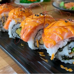 โรล แซลมอนสไปซี่ (6ชิ้น) - Salmon Spicy Roll (6pcs.)
