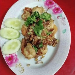 กุ้งทอกกระเทียม