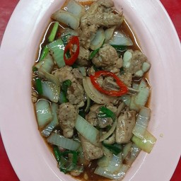 ซี่โครงหมูผัดพริกไทดำ
